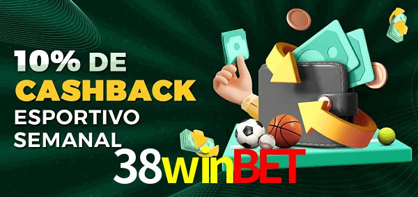 10% de bônus de cashback na 38winbet